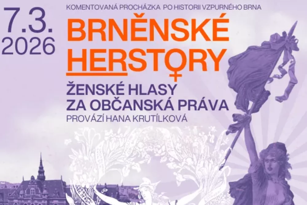 Brněnské HERstory. Komentovaná prohlídka k&nbsp;MDŽ